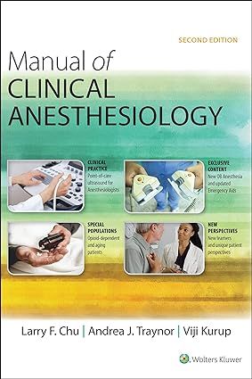 Manual Of Clinical Anesthesiology, 2ed (EPub+Converted PDF)