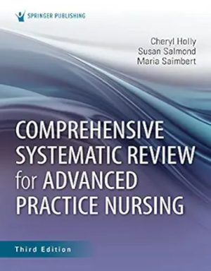 Comprehensive Systematic Review For Advanced Practice Nursing, 3rd Edition,2021 Original PDF