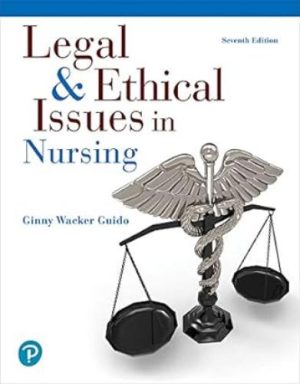 Legal & Ethical Issues In Nursing, 7th Edition Original PDF