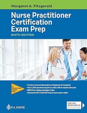 Nurse Practitioner Certification Exam Prep, Sixth Edition, 2020 Original PDF