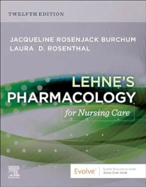 Lehne’s Pharmacology For Nursing Care, 12th Edition ,2023 True PDF