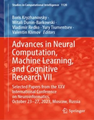 Advances in Neural Computation, Machine Learning, and Cognitive Research VII,2023 original pdf